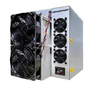 bitmain antminer t21 190t bitcoin sha 256 asic miner  silver air cooled chassis with twin large front fans three side exhaust fans and led status display sold by sell your pc south africa