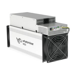 microbt whatsminer m50 124t bitcoin sha-256 asic miner | sell your pc microbt whatsminer m50 124t bitcoin sha 256 asic miner white chassis with single large front fan separate top mounted psu and whatsminer m50 side branding sold by sell your pc south africa