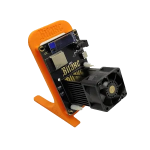 bitaxe gamma 601 12 ths solo bitcoin lottery miner | sell your pc bitaxe gamma 601 12 ths solo bitcoin sha 256 desktop miner open frame board on an orange 3d printed stand with oled display bm1370 chip heatsink and 40 mm cooling fan sold by sell your pc south africa