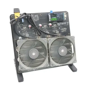 nerdminer nerdoctaxe 10th bitcoin solo miner | sell your pc nerdminer nerdoctaxe 10th bitcoin sha 256 solo miner open frame pcb with twin axial cooling fans and on board lcd hashrate display sold by sell your pc south africa