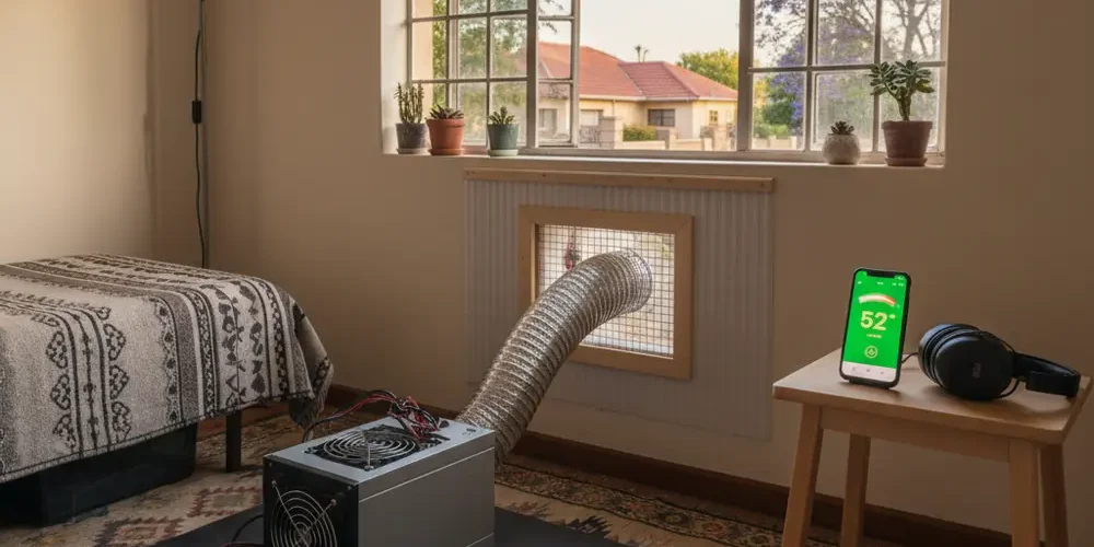 ASICs in a spare bedroom (2026): noise planning that neighbours can live with