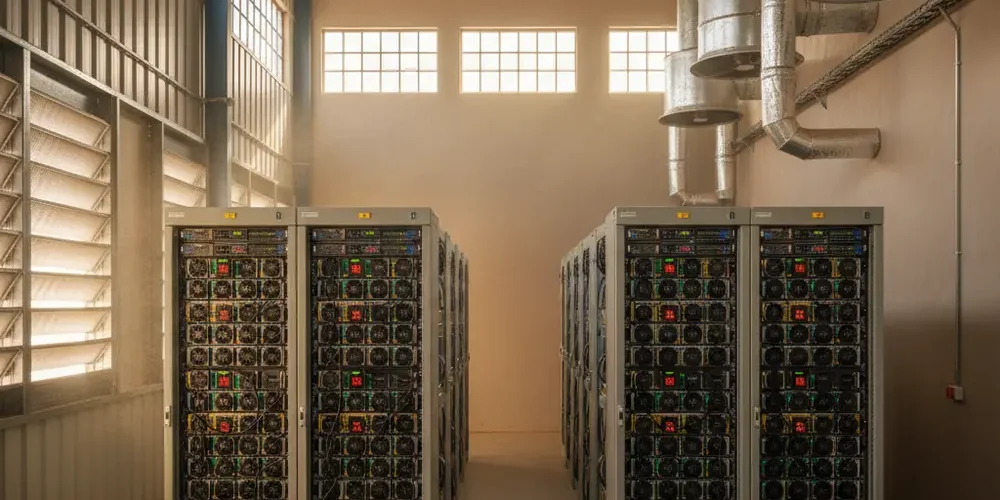 Mining warehouse heat recirculation fixes