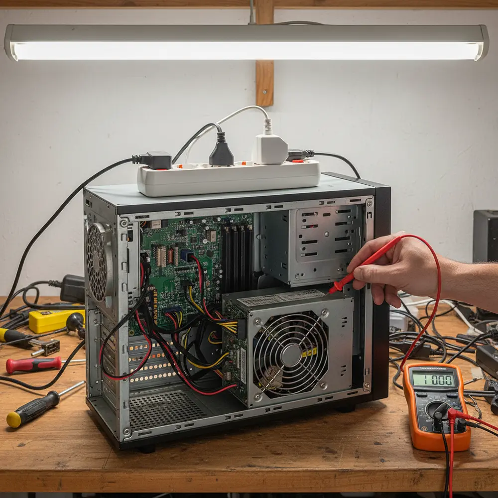 Random Restarts or Sudden Shutdowns